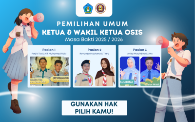 Pemilihan Ketua dan Wakil Ketua OSIS SMKN 6 Pandeglang Periode 2025/2026 Berlangsung Demokratis